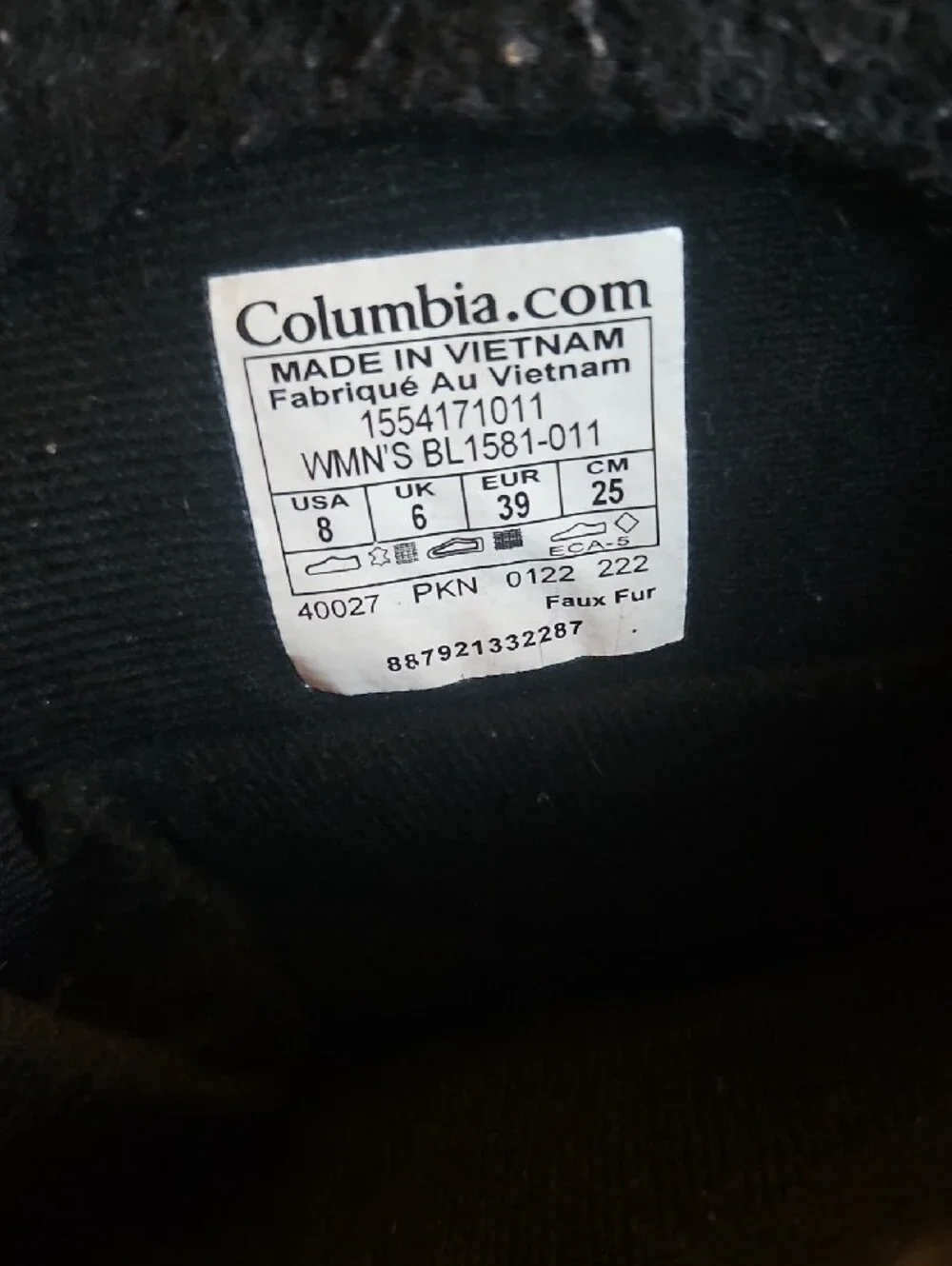 Columbia tall winter